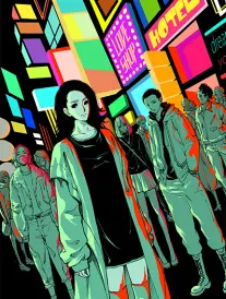 漫改成长电影《少年与海堤》夏日堤坝剧照